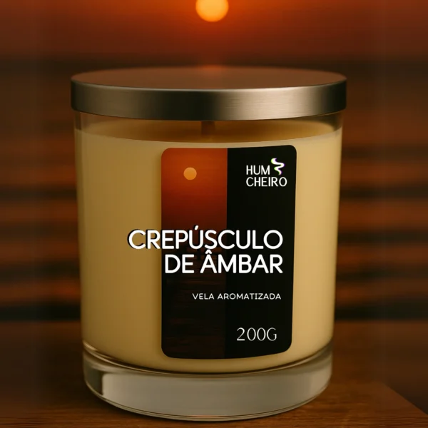Vela Aromática - Crepúsculo de Âmbar