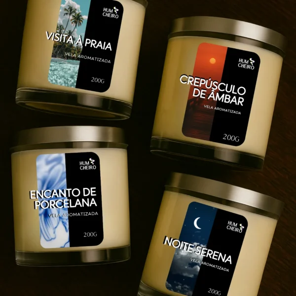 Velas aromáticas: Linha clássica