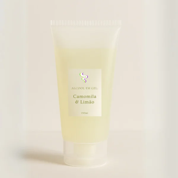 Álcool em Gel com Camomila e Limão