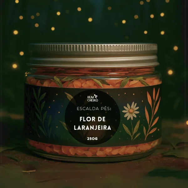 Escalda Pés - Flor de laranjeira