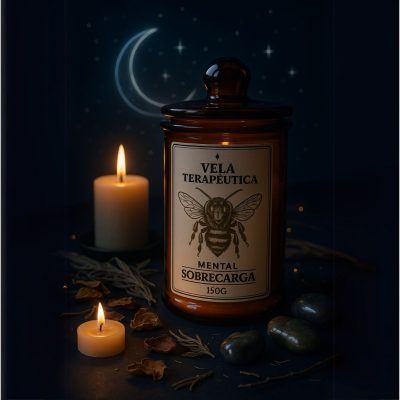 Vela Terapêutica Sobrecarga Mental - 150g
