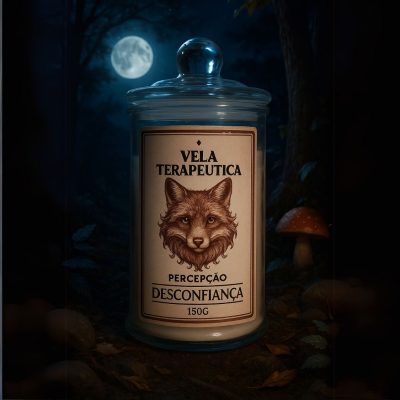 Vela Terapêutica Raposa - Desconfiança - 150g