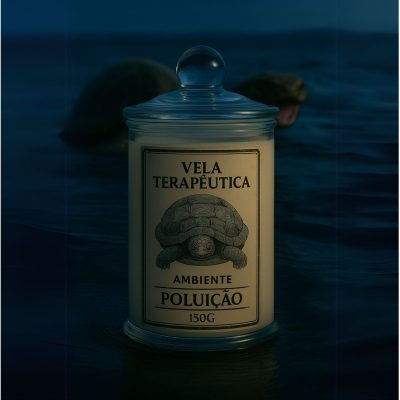 Vela Terapêutica Tartaruga - Poluição - 150g