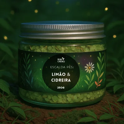 Escalda Pés - Limão & Cidreira