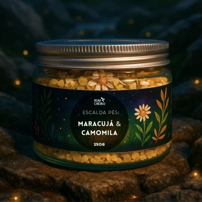 Escalda Pés - Maracujá & Camomila
