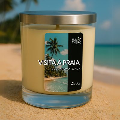 Vela Aromática - Visita a Praia - 250g