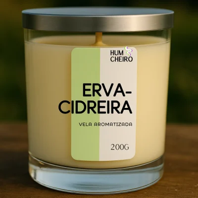 Vela Aromática - Erva Cidreira - 250g